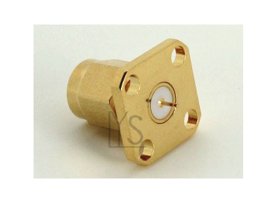 SMA Male 4 Holes Panel Terminal &Phi;0.5mm Blunt Post connector